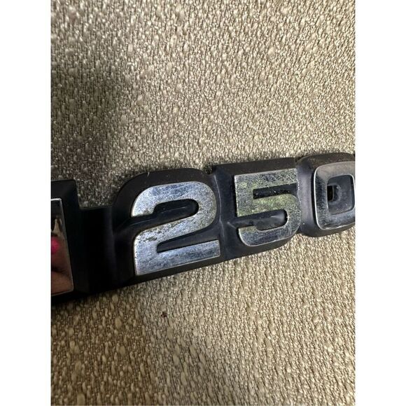 Dodge Ram 2500 RH Emblem 85501-C Chrome Used Condition genuine part - Picture 4 of 10